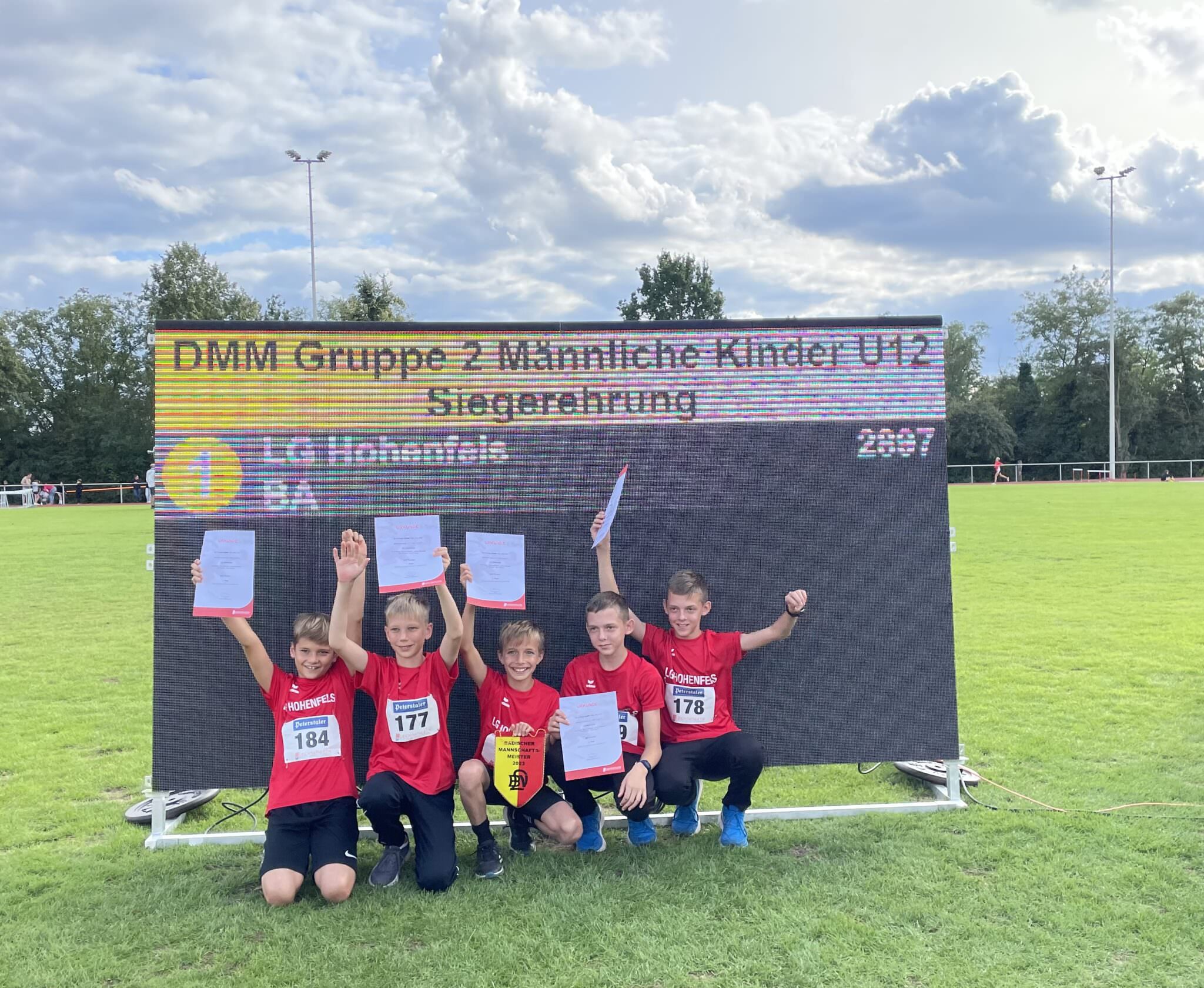 Badisches Mannschaftsfinale der Leichtathleten in Eppelheim/HD